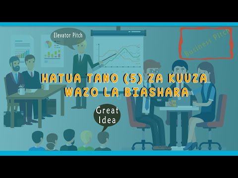 Video: Jinsi Ya Kupata Wazo Lako La Biashara Mnamo
