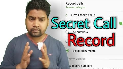 Phone se Call record Kisi ek Number ka call record kaise kare ? || All Auto call