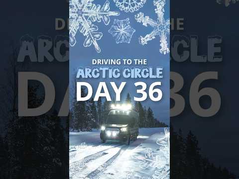 Day 36 of Driving to the Arctic Circle in My Van ????❄️