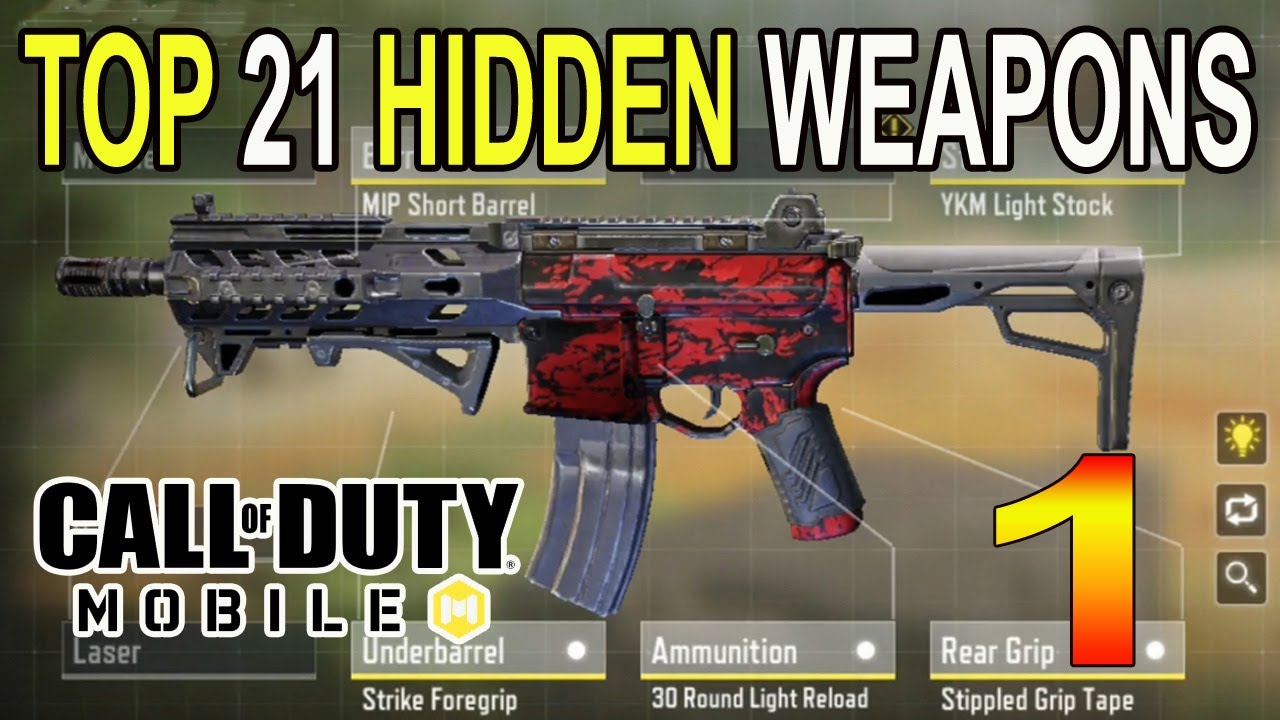 Top 10 Hidden Snipers Gunsmith Build - Secret Weapons in COD Mobile