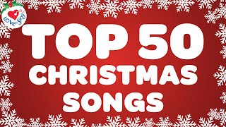 Top Popular Christmas Songs And Carols With Lyrics Playlist 🎅 Merry Christmas Music 🎄