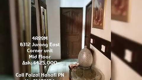 4room Blk 312 jurong east