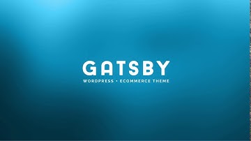 Gatsby. Blog