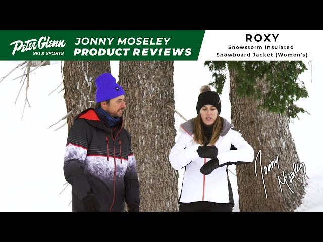 2019 Roxy Snowboard Jacket YouTube Review - Insulated Snowstorm