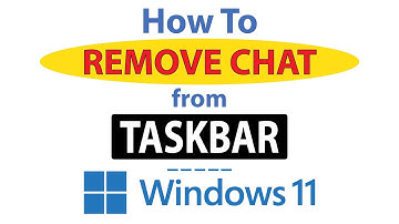How To Remove Chat From The Taskbar  In Windows 11 *2024
