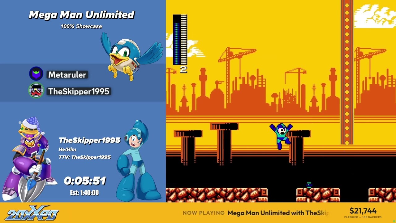 Mega Man Unlimited 100% Showcase w/ TheSkipper1995 - Mega May