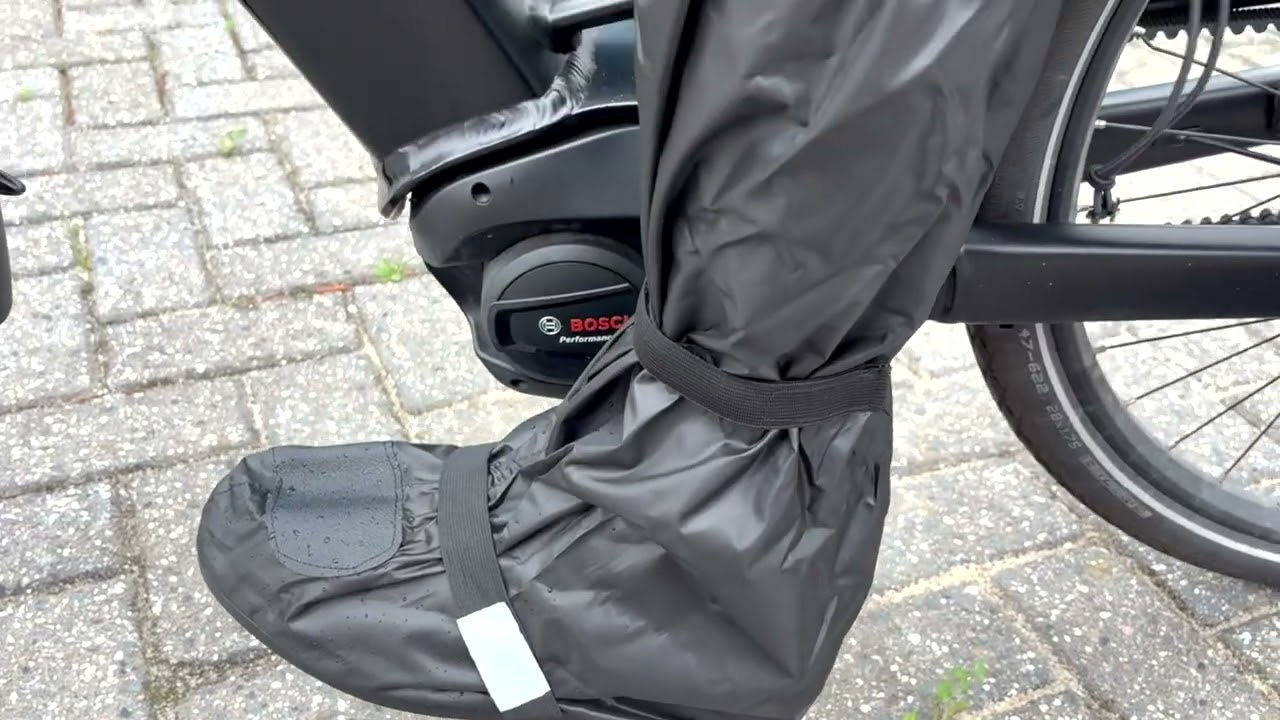CYCLONI - Maxxcovers Overschoenen / Regenschoenen - Waterdicht - Maat 38 t/m 45 - Zwart
