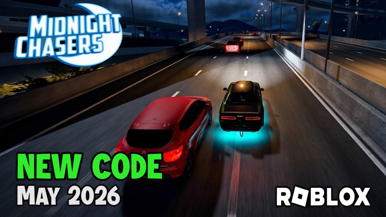 Roblox Midnight Chasers: Highway Racing NEW CODE May 2026 - YouTube