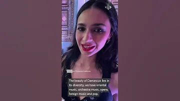 We Don T Want Division Syrian Singer Defends Cultural Life In Syria 