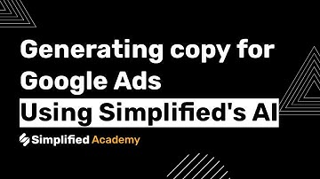 How to generate copy for Google Ads