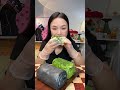 Matcha Dumplings Mukbang! Part 1: First Bite of This Unique Dessert! 🍵#food#foodie#mukbang#asmr