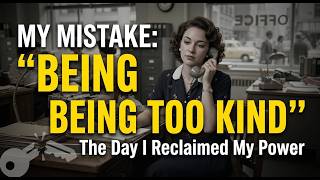The Day I Stopped Being "Too Nice" | Stoic Wisdom