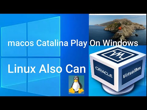 macos🍎Catalina Play On Windows With VirtualBox; solve the system resolution problem; support Linux