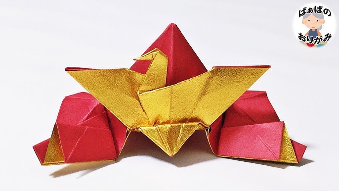折り紙 兜のかっこいい折り方 音声解説あり Origami Samurai Helmet 子供の日シリーズ 2 ばぁばの折り紙 Youtube