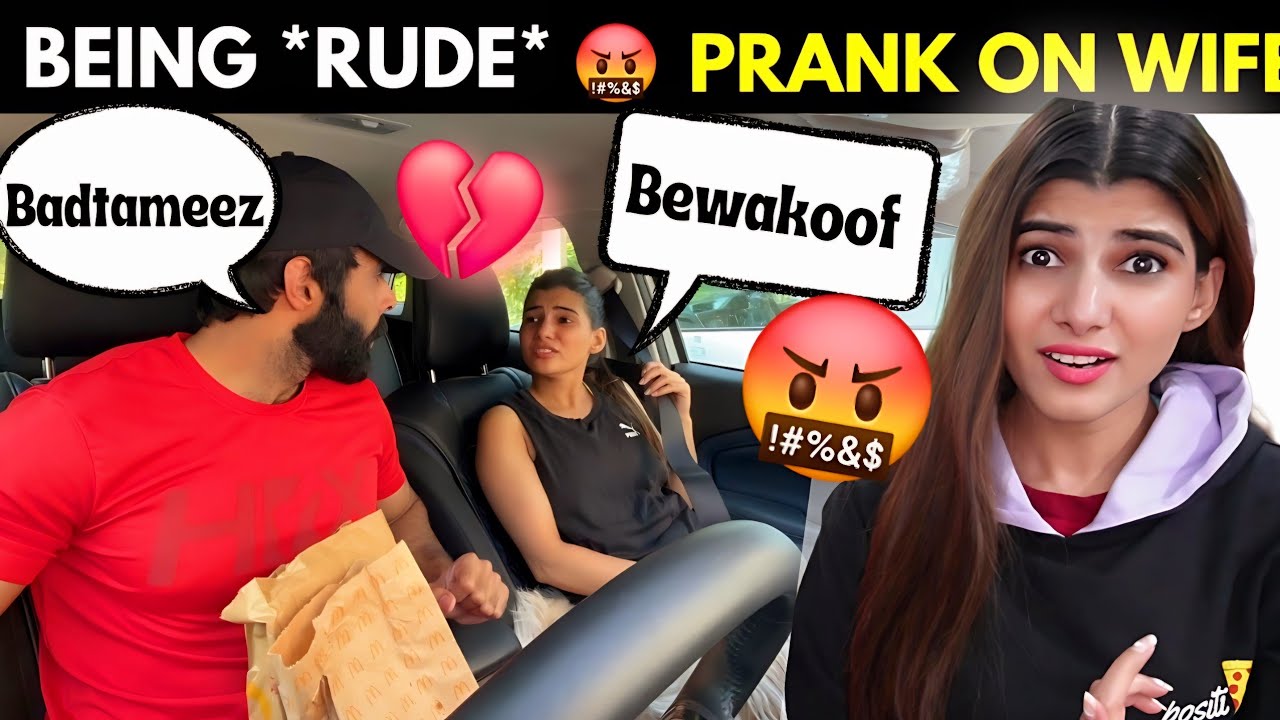 Being RUDE to my girlfriend for 24 HOURS 😱😜 | She CRIED | Prank on Wife |