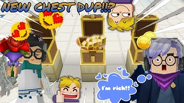 Multiple Chests Dup Glitch at Once in Skyblock!?😱😱 💯% Working??🤯 || Sky Block 1.5.1.3 || Sanji PH
