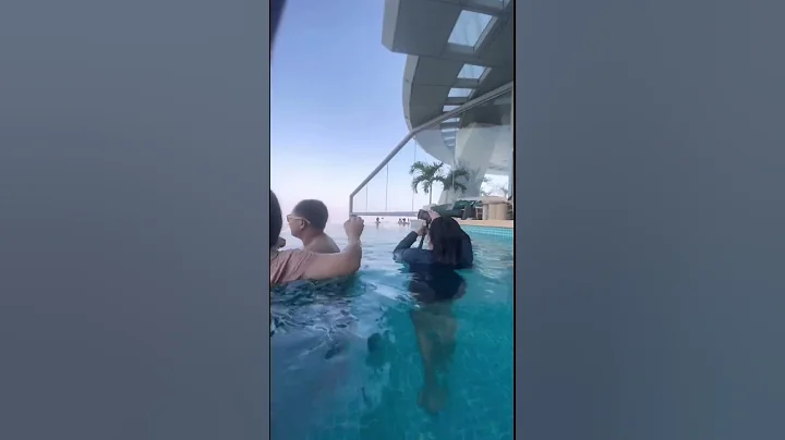 World’s highest infinity pool -Aura Skypool Dubai #shorts