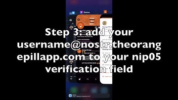 How to verify your Nostr profile using your OPA account.