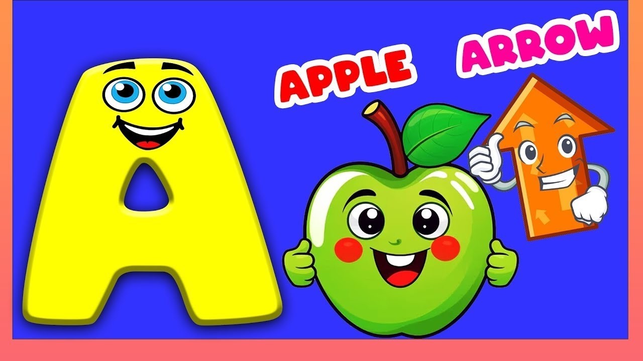 Phonics Song with TWO Words | A is For Apple | ABC Alphabet Song for ...