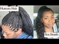 Braids Using Human Hair