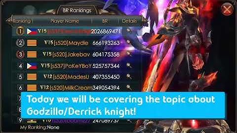 Legacy of Discord - DERRICK KNIGHT/ GODZILLA 2 BILLION BR! HOW MUCH MONEY DID HE SPEND? 💸💸💸😮