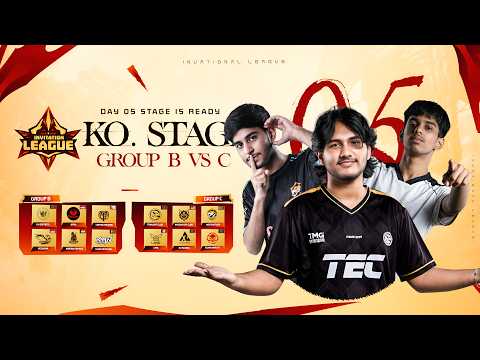 [LIVE🔴] K.O STAGE DAY-5 | XTE INVITATION LEAGUE | XTE PRODUCTION @Blade_On_Top  @KUTTUSH-u5r