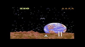 Demon Attack Longplay (Commodore 64 Version) - Warning: Contains Flashing Lights
