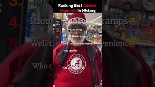 Cashier Moments 🤣#cashier #supermarket #ranking #tiktok #tiktokvideo