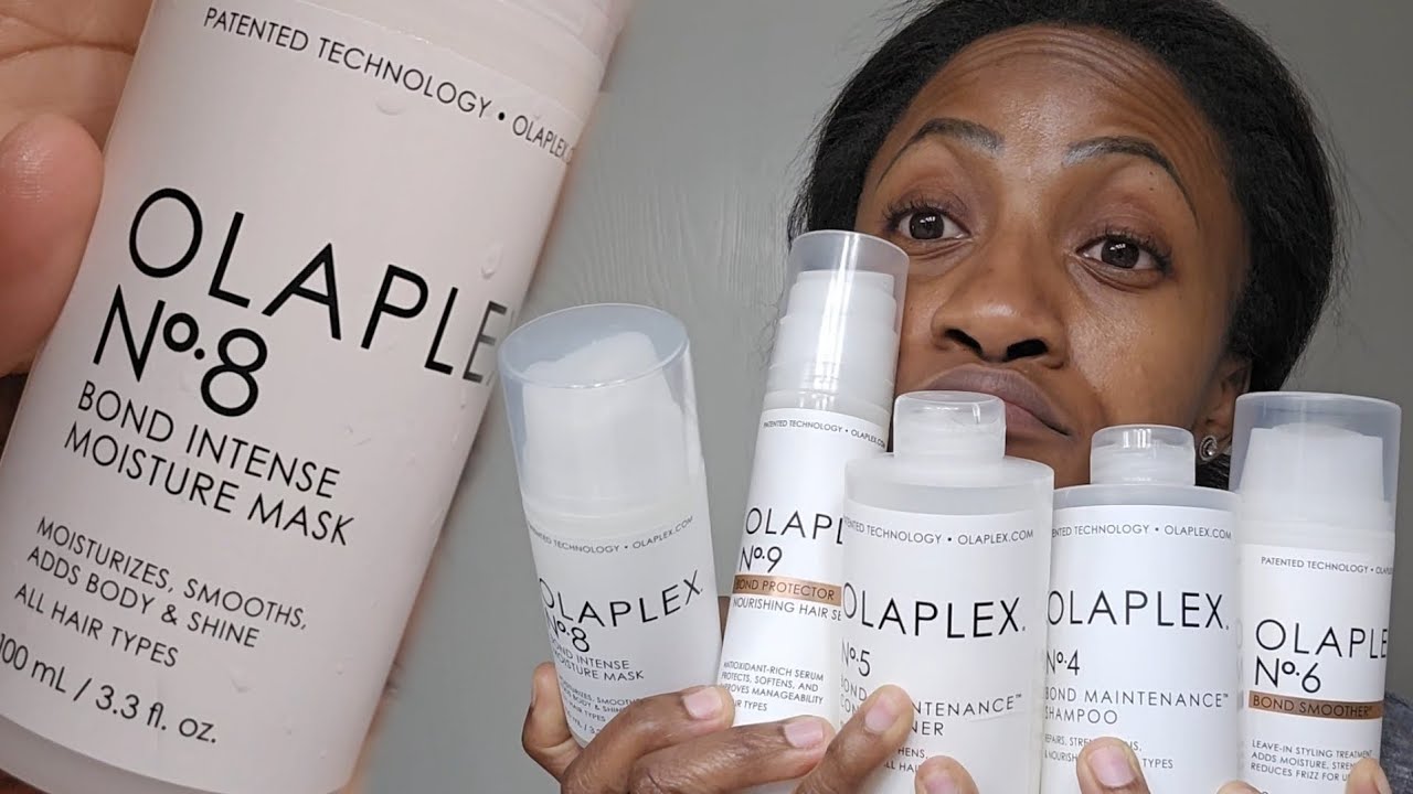 Olaplex Wash Day On Relaxed Hair | Start To Finish