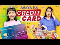 Anaya ka credit card  moral stories for kids  pretend play  toystars