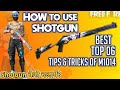 HOW TO USE SHOTGUN(M1014) - TIPS AND TRICKS - #JONTYGAMING - GARENA FREEFIRE BATTLEGROUND