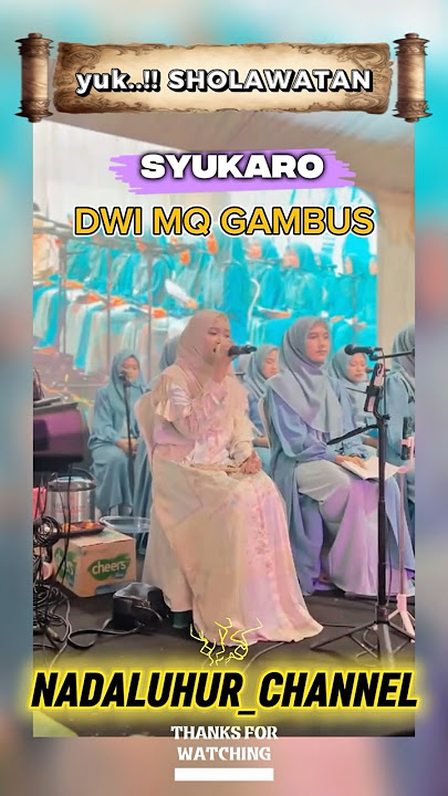 Dwi MQ gambus (syukaro) #cover #sholawat #sholawatviral #gambusarabic