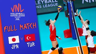 Japan Turkey - Full Match Women S Volleyball Nations League 2019