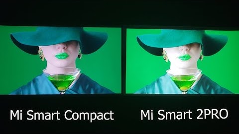 Mi Smart Compact vs Mi Smart 2Pro - What is the best projector from Xiaomi?