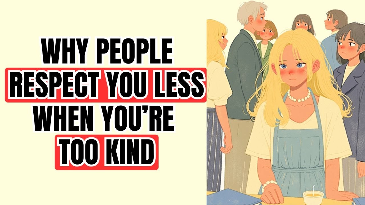 Why People Respect You Less When You’re Too Kind