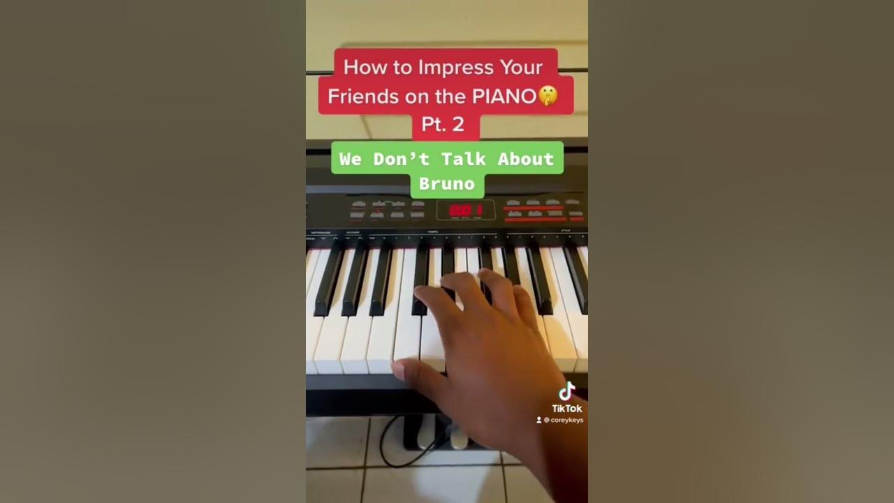 How To Impress Your Friends Pt. 2 | We Don’t Talk About Bruno | Piano ...