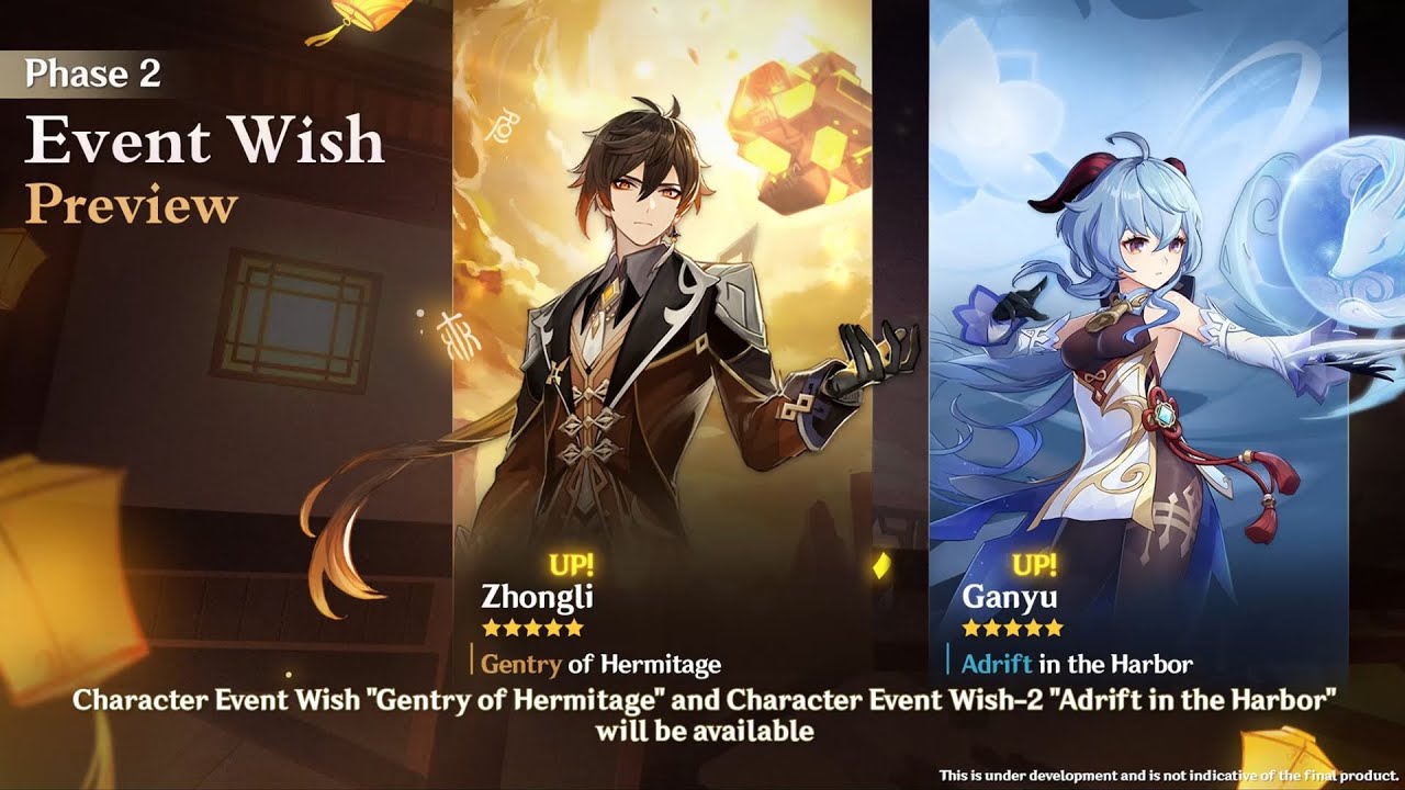 Zhongli Rerun 2 4 Genshin Impact YouTube
