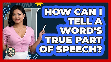 How Can I Tell A Word