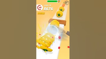 Perfect Slices All Levels Gameplay |👨‍🍳🤤| Perfect Slices New Update Mobile Games