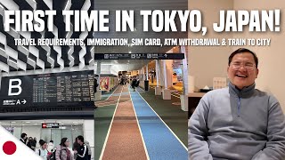 TOKYO VLOG • Travel Requirements, Immigration, Sim Card, ATM & Train to City | Ivan de Guzman