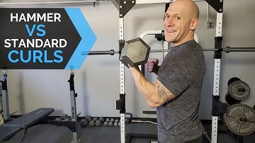 Hammer Curls Vs. Standard Bicep Curls (Which is Better?)