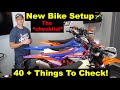 40+ Setup Tips for New Bikes | New or Used Bike Setup Checklist