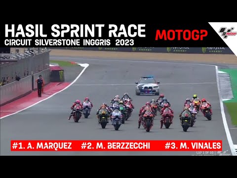 Hasil SPRINT RACE motogp SILVERSTONE INGGRIS 2023 ~ hasil MotoGP hari ini