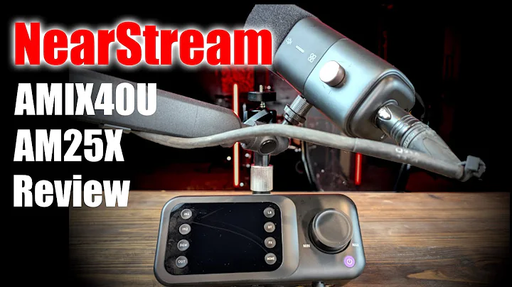 Budget Podcast & Streaming Setup – NearStream AMIX40U & AM25X Mic Review