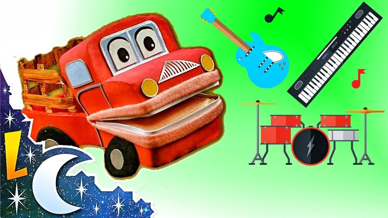 Instrumentos Musicales con Barney El Camión - Canciones Infantiles - El  Sonido de los Instrumentos - YouTube