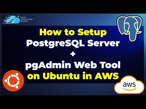 How to Setup PostgreSQL Server + pgAdmin Web Tool on Ubuntu in AWS (Database Server)