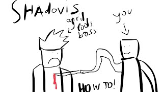 How to obliterate April fool’s boss in shadovis rpg [Roblox]