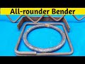 How To Bend A Round Bar At Home // How To Bend Metal Easily
