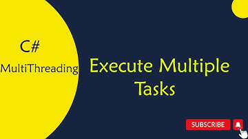 C# Asynchronous Programming : 20 Execute Multiple Tasks in Telugu