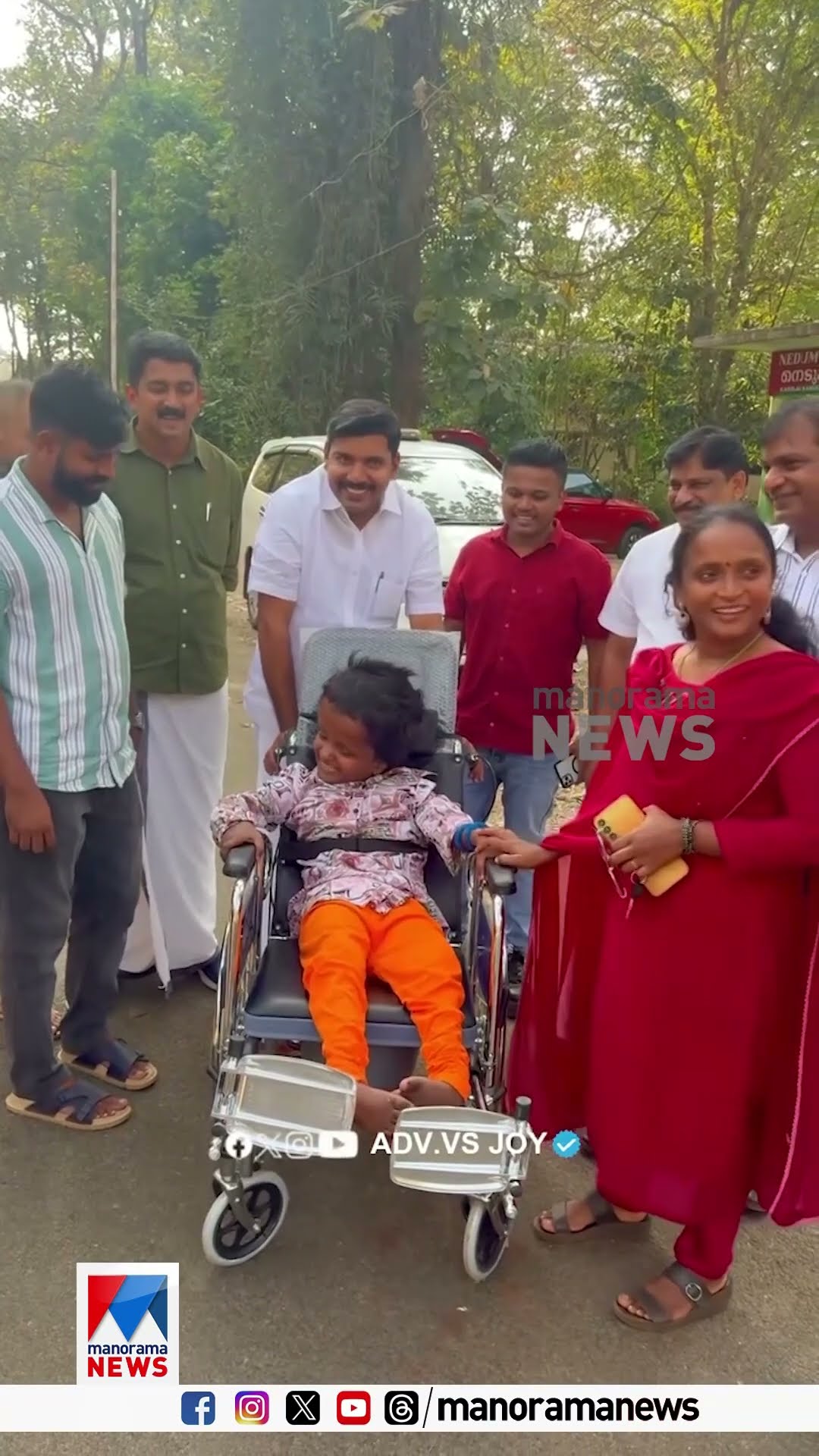 കാട്ടാന ആക്രമണത്തില്‍ മരിച്ച മണിയുടെ ഭിന്നശേഷിക്കാരിയായ 13വയസുകാരി മീനാക്ഷിയ്ക്ക് തണലായി കോണ്‍ഗ്രസ്